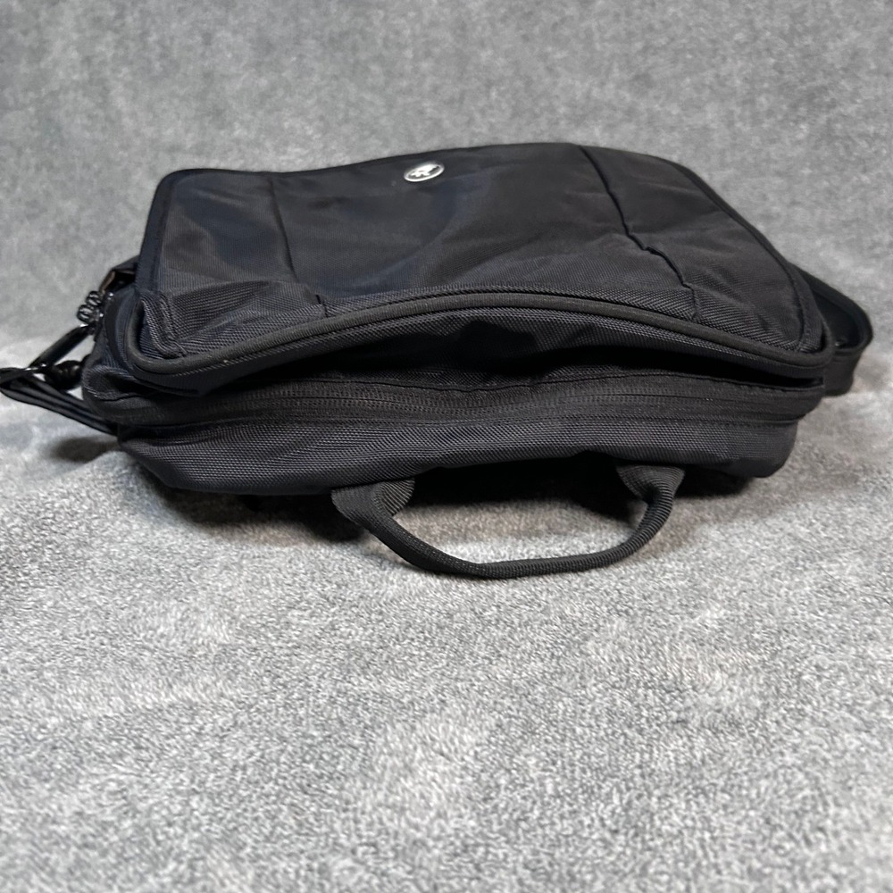 Pacsafe Messenger Bag Black Anti-Theft Crossbody Travel Shoulder Bag - Picture 6 of 16